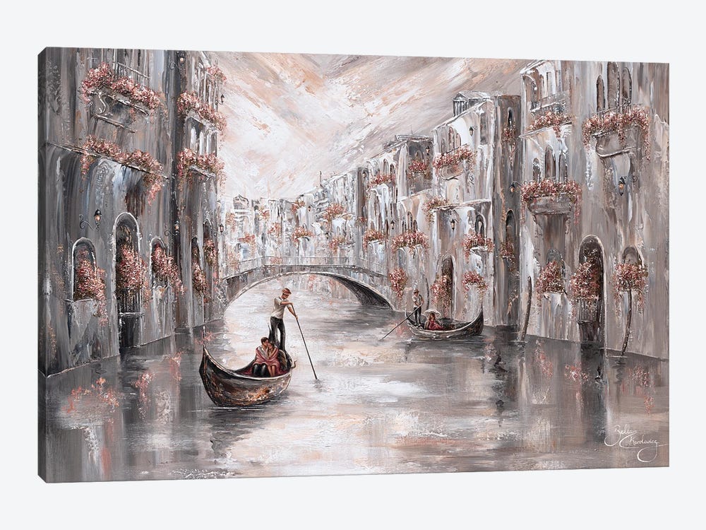 Adored, Venice Charm - Landscape by Isabella Karolewicz 1-piece Canvas Print