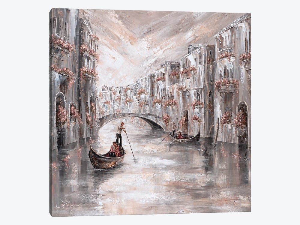 Adored, Venice Charm - Square by Isabella Karolewicz 1-piece Canvas Art Print
