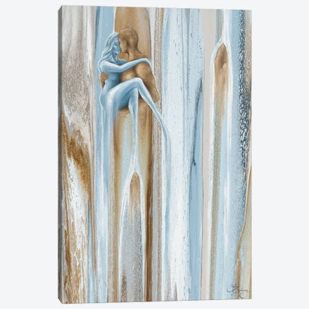 Passion Falls - Portrait Canvas Print #IKW172} by Isabella Karolewicz Canvas Wall Art