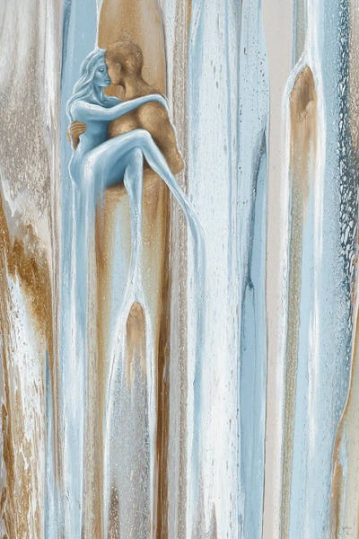 Romantic Bedroom (Couples): Passion Falls - Portrait by Isabella Karolewicz