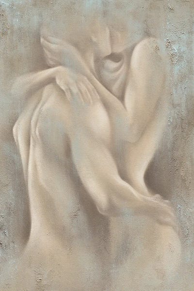 Romantic Bedroom (Couples): Ignite, Blue Hue - Portrait by Isabella Karolewicz