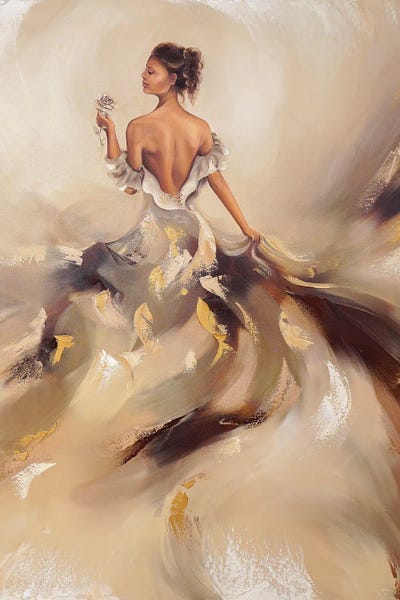 Harmony - Portrait by Isabella Karolewicz multi panel art