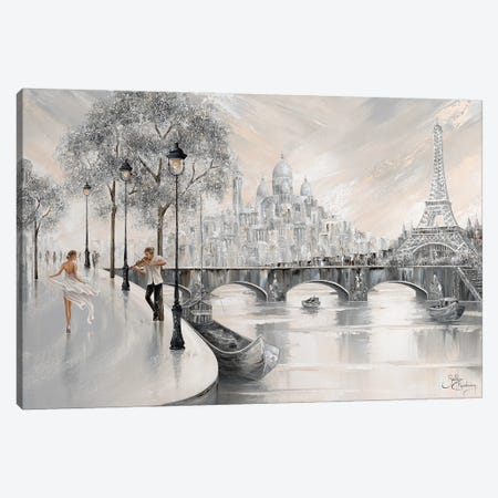 Captured By You, Paris Flair II Canvas Print #IKW19} by Isabella Karolewicz Canvas Print