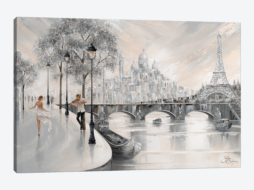 Captured By You, Paris Flair II by Isabella Karolewicz 1-piece Canvas Art