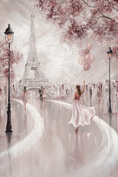 Wall Art: Blushed, Parisian Dreams by Isabella Karolewicz
