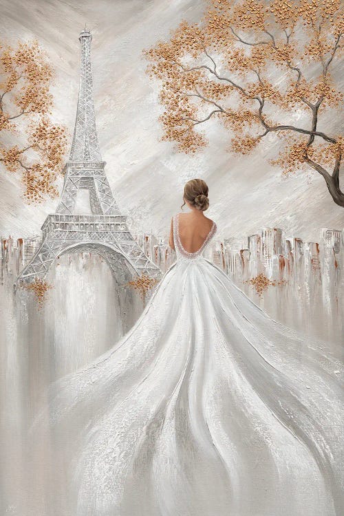 Eiffel Elegance, Paris Flair by Isabella Karolewicz wall art