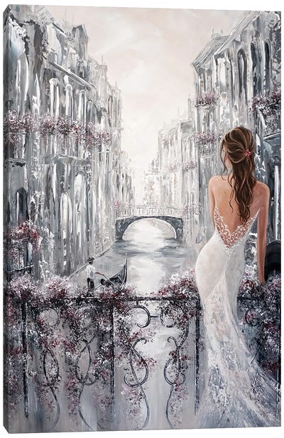 Sweet Aroma, Venice Charm Canvas Art Print - Isabella Karolewicz