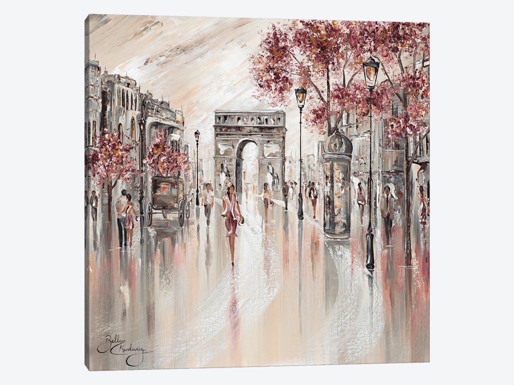 Beautiful Paris II by Isabella Karolewicz 1-piece Canvas Artwork