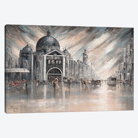 Heart Of Melbourne Canvas Print #IKW28} by Isabella Karolewicz Canvas Art