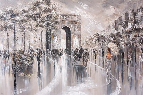 Monuments: Vintage Glimpse, Paris by Isabella Karolewicz