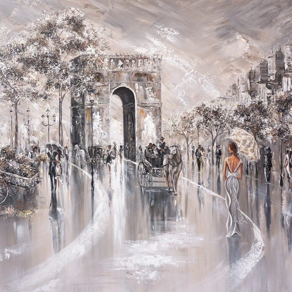 Arches: Vintage Glimpse, Paris II by Isabella Karolewicz