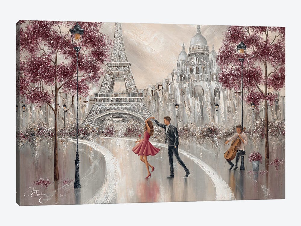 Twirl, Paris Dance by Isabella Karolewicz 1-piece Canvas Artwork