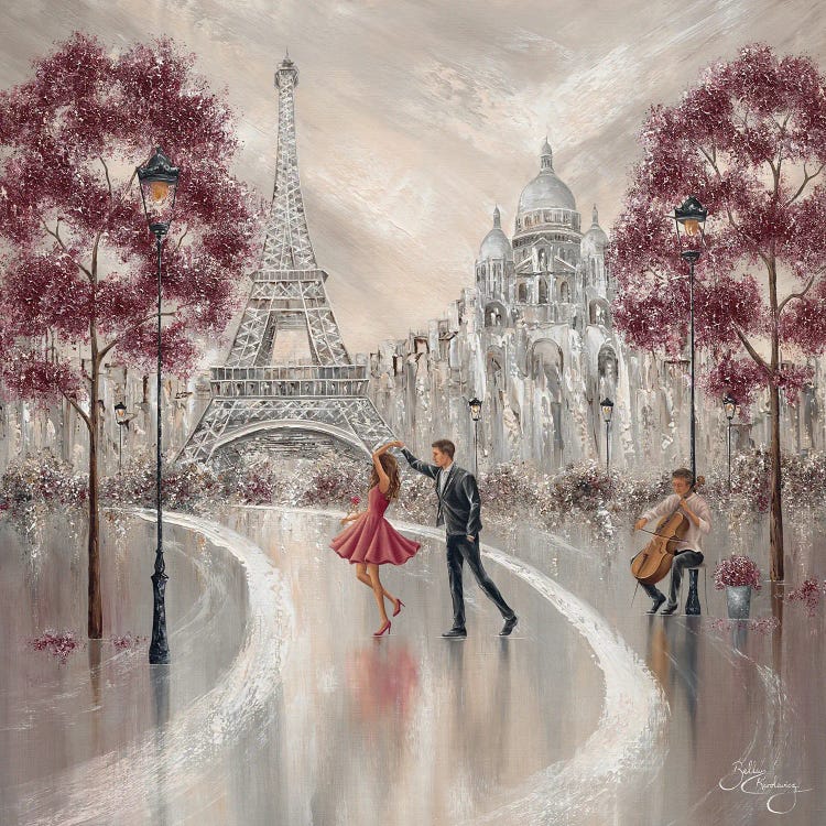 Twirl, Paris Dance II by Isabella Karolewicz wall art