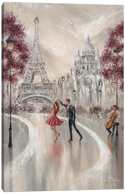 Twirl, Paris Dance III Canvas Art Print