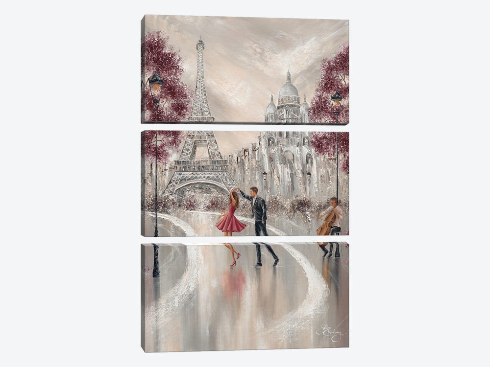 Twirl, Paris Dance III by Isabella Karolewicz 3-piece Canvas Art