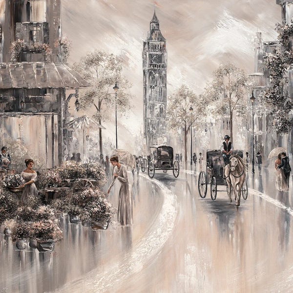 Carriages & Wagons: Timeless Scent, London II by Isabella Karolewicz