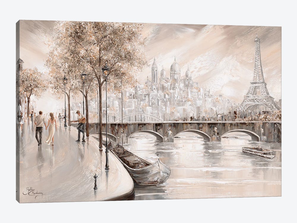 Together In Paris II by Isabella Karolewicz 1-piece Canvas Wall Art