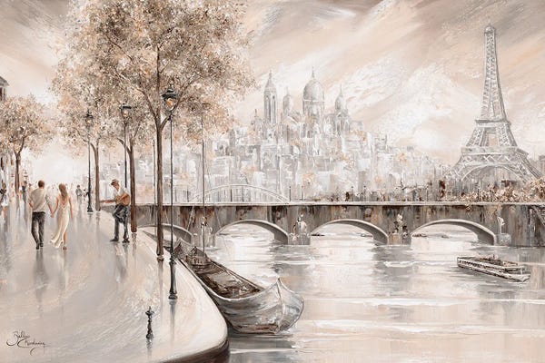 Contemporary Fine Art: Together In Paris II by Isabella Karolewicz