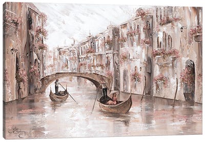 Tranquility, Venice Charm II Canvas Art Print - Isabella Karolewicz