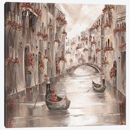 Pretty Peace, Venice Charm II Canvas Print #IKW56} by Isabella Karolewicz Canvas Wall Art