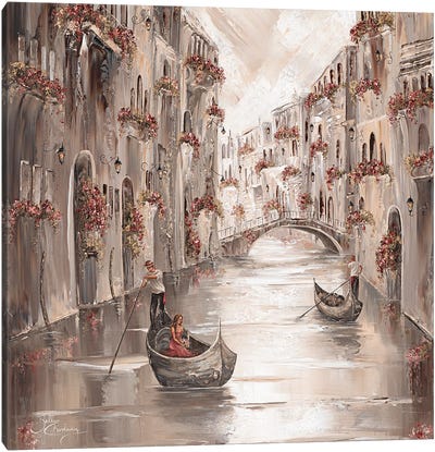 Pretty Peace, Venice Charm II Canvas Art Print - Isabella Karolewicz