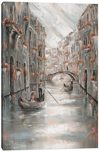 Memory, Venice Charm Canvas Art Print - Isabella Karolewicz
