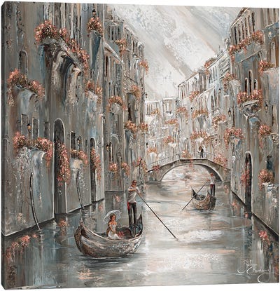 Memory, Venice Charm II Canvas Art Print - Isabella Karolewicz