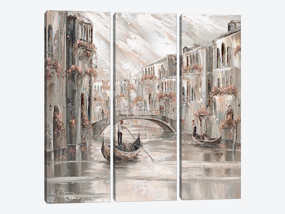 Mystical, Venice Charm II by Isabella Karolewicz 3-piece Canvas Art