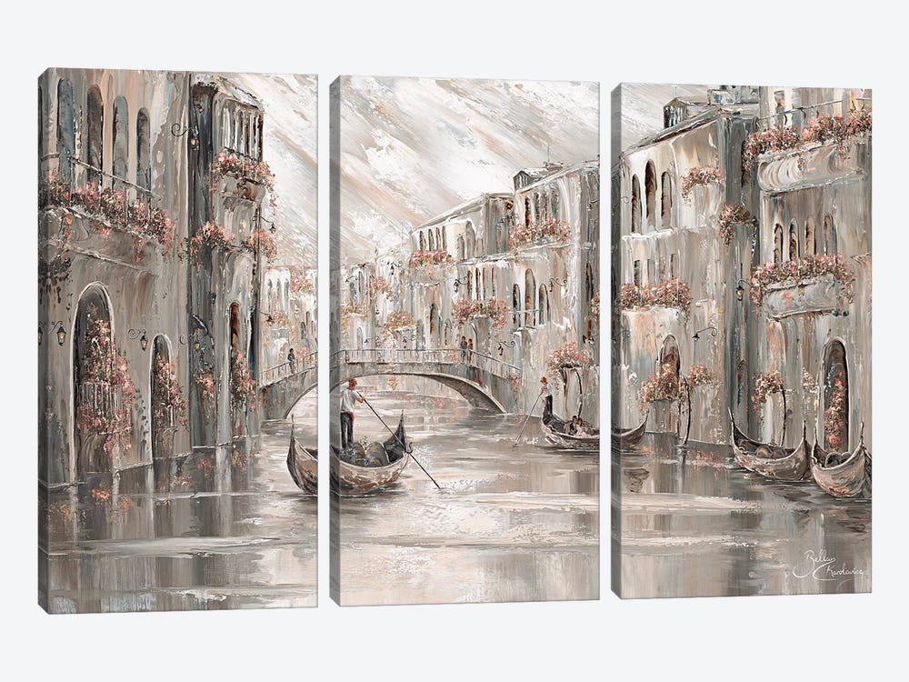 Mystical, Venice Charm III by Isabella Karolewicz 3-piece Canvas Print