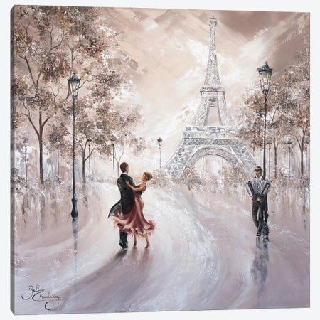 Only Us, Paris Flair II Canvas Print #IKW65} by Isabella Karolewicz Art Print