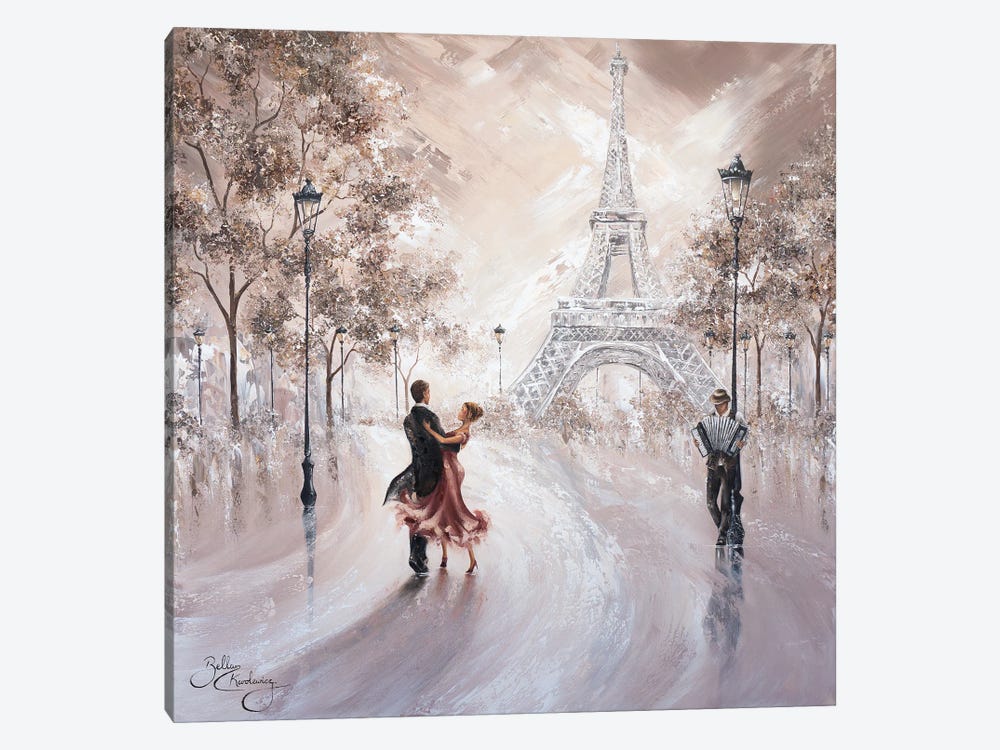 Only Us, Paris Flair II by Isabella Karolewicz 1-piece Canvas Art Print