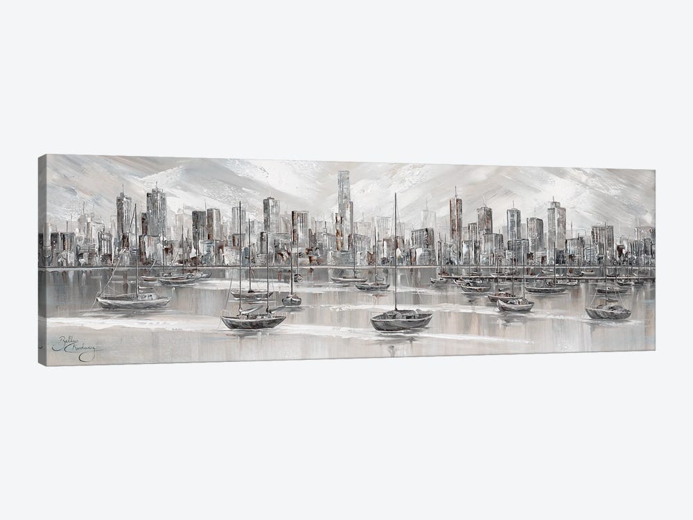 Melbourne City Skyline by Isabella Karolewicz 1-piece Canvas Art