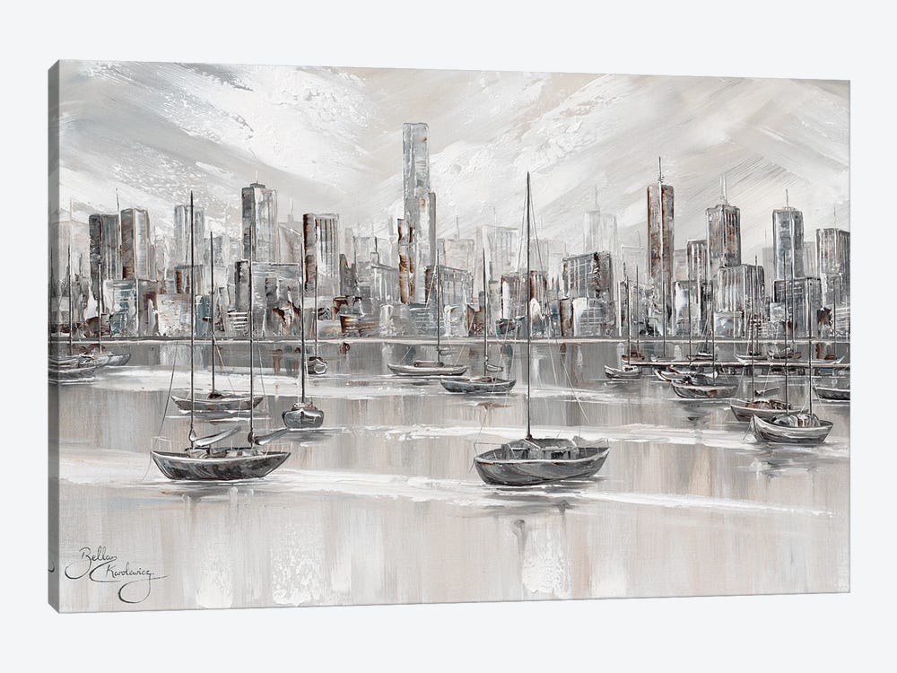 Melbourne City Skyline II by Isabella Karolewicz 1-piece Art Print