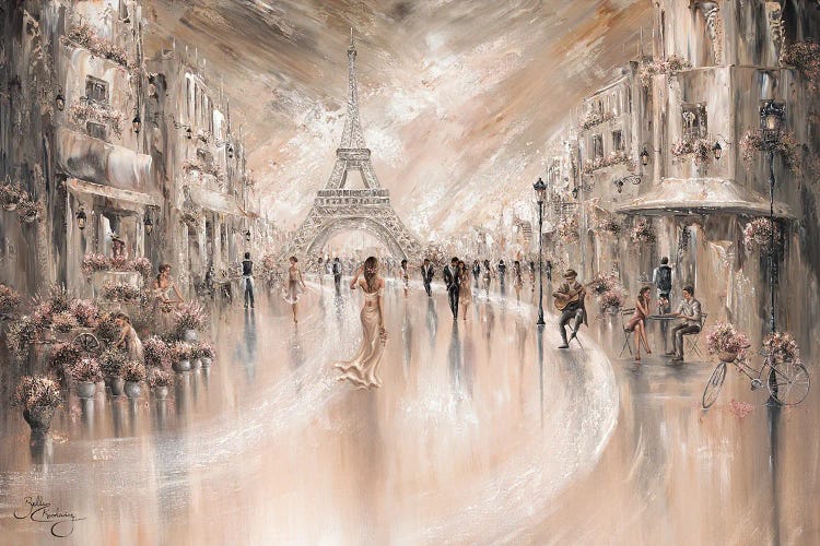 Harmony, Paris Flair - Landscape by Isabella Karolewicz wall art