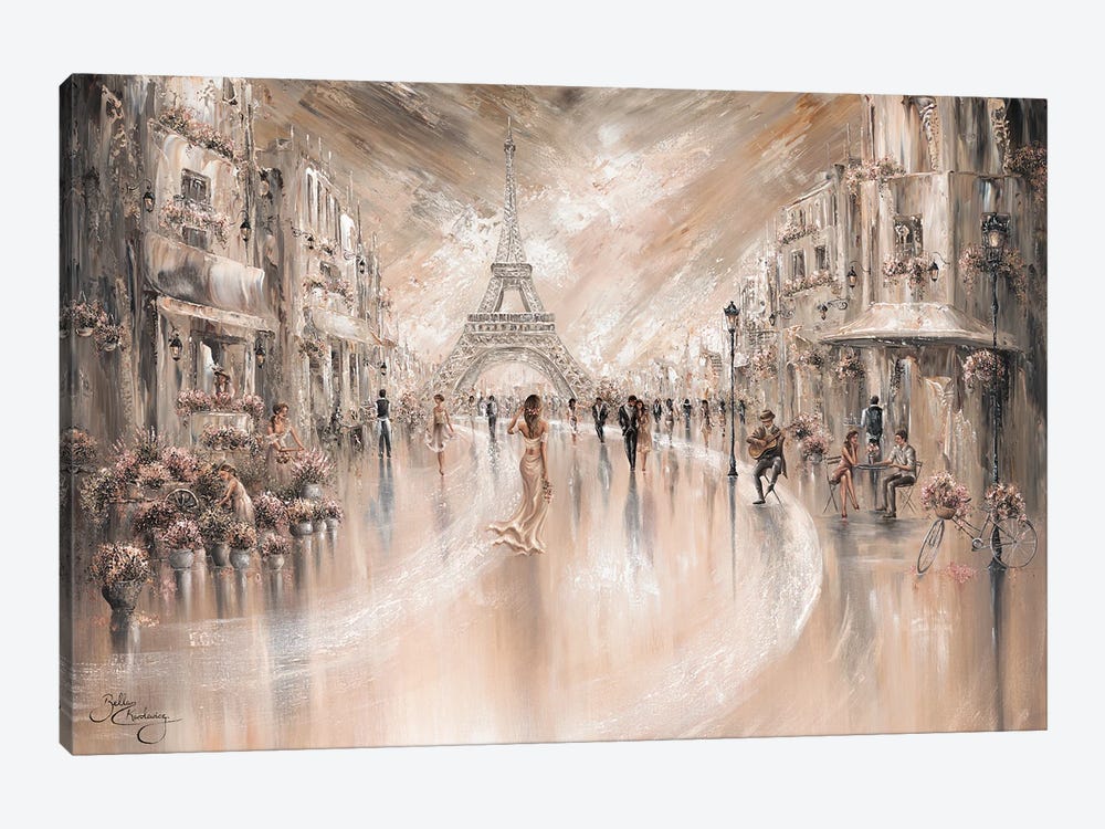 Harmony, Paris Flair - Landscape by Isabella Karolewicz 1-piece Canvas Wall Art