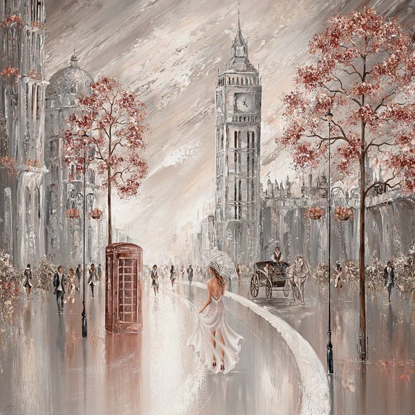 London: Gentle Breeze, London - Square by Isabella Karolewicz