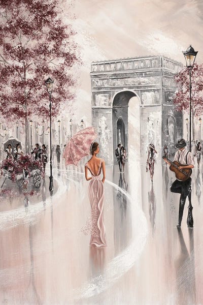 Arches: Glimpse, Paris Flair - Portrait by Isabella Karolewicz