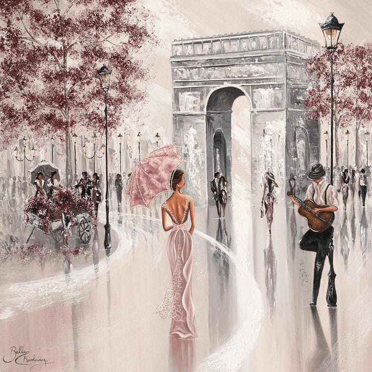 Glimpse, Paris Flair - Square by Isabella Karolewicz wall art