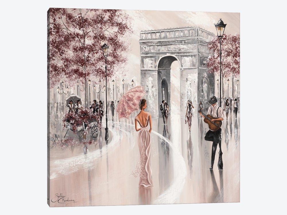 Glimpse, Paris Flair - Square by Isabella Karolewicz 1-piece Art Print