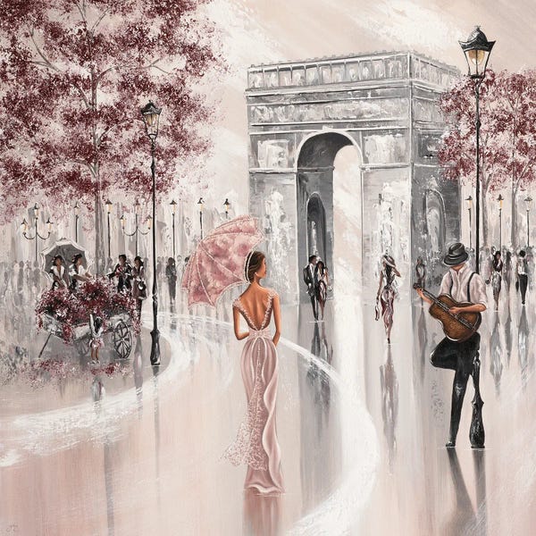 Arches: Glimpse, Paris Flair - Square by Isabella Karolewicz