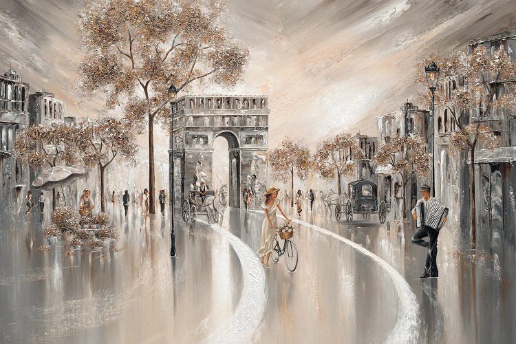 Golden Days, Paris - Landscape