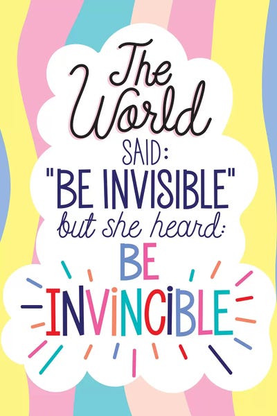 Everyday Women Power by Ilis Aviles canvas print