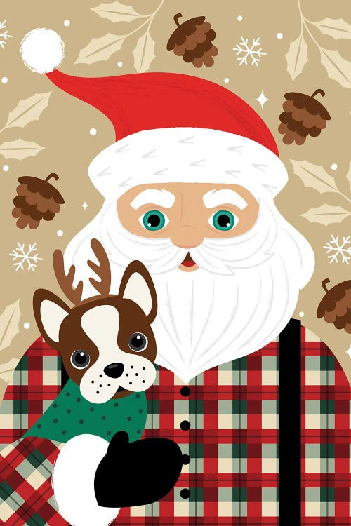 Santa by Ilis Aviles wall art
