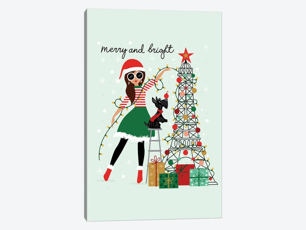 Merry and Bright by Ilis Aviles 1-piece Art Print