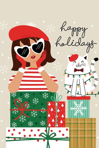 Pink Light Studio: Happy Holidays by Ilis Aviles