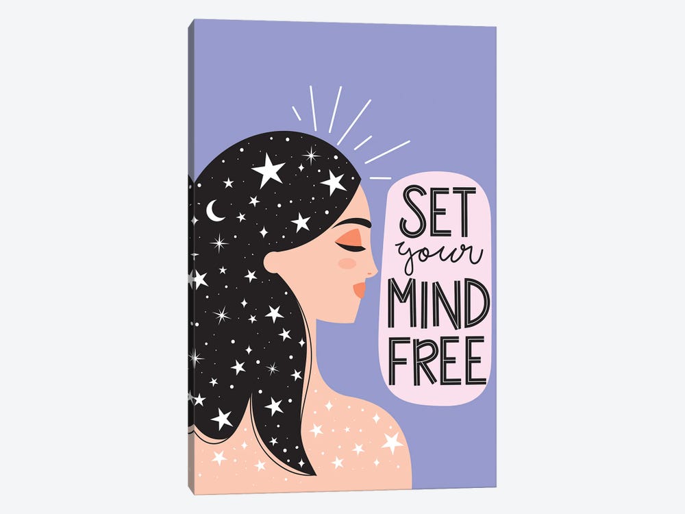 Set Your Mind Free by Ilis Aviles 1-piece Canvas Print