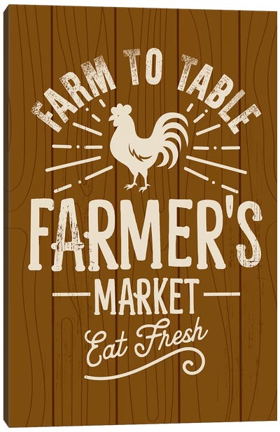 Farm Fresh II Canvas Art Print