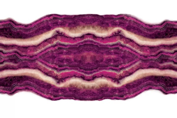 Agates, Geodes & Minerals: Mulberry Glow by 5by5collective