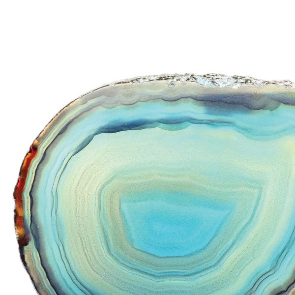 Agates, Geodes & Minerals: Sapphire Tide by 5by5collective