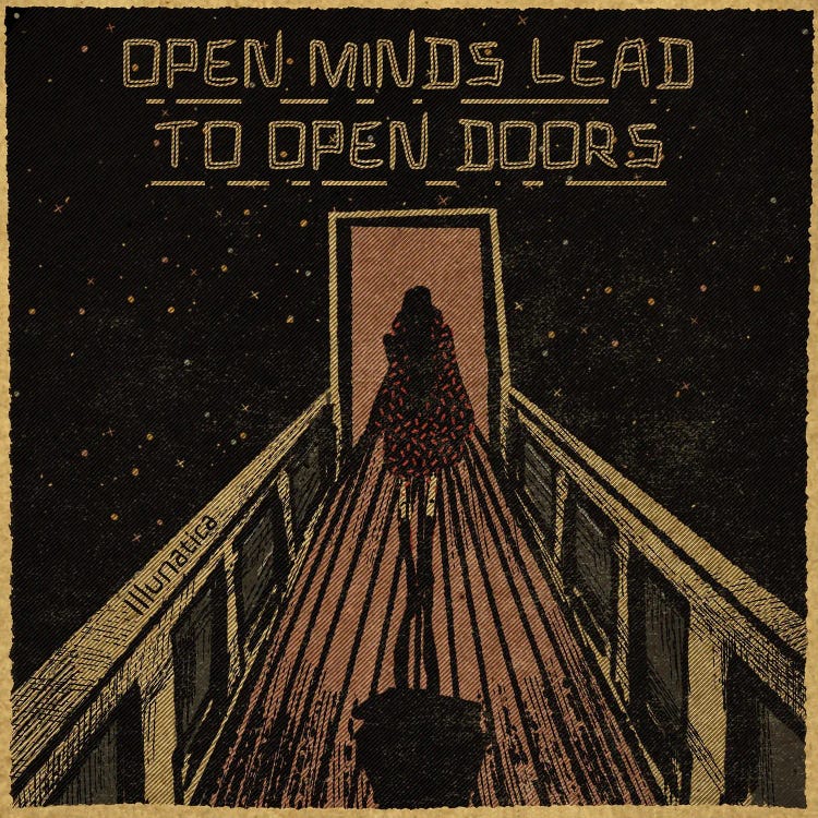 Open Minds Lead To Open Doors